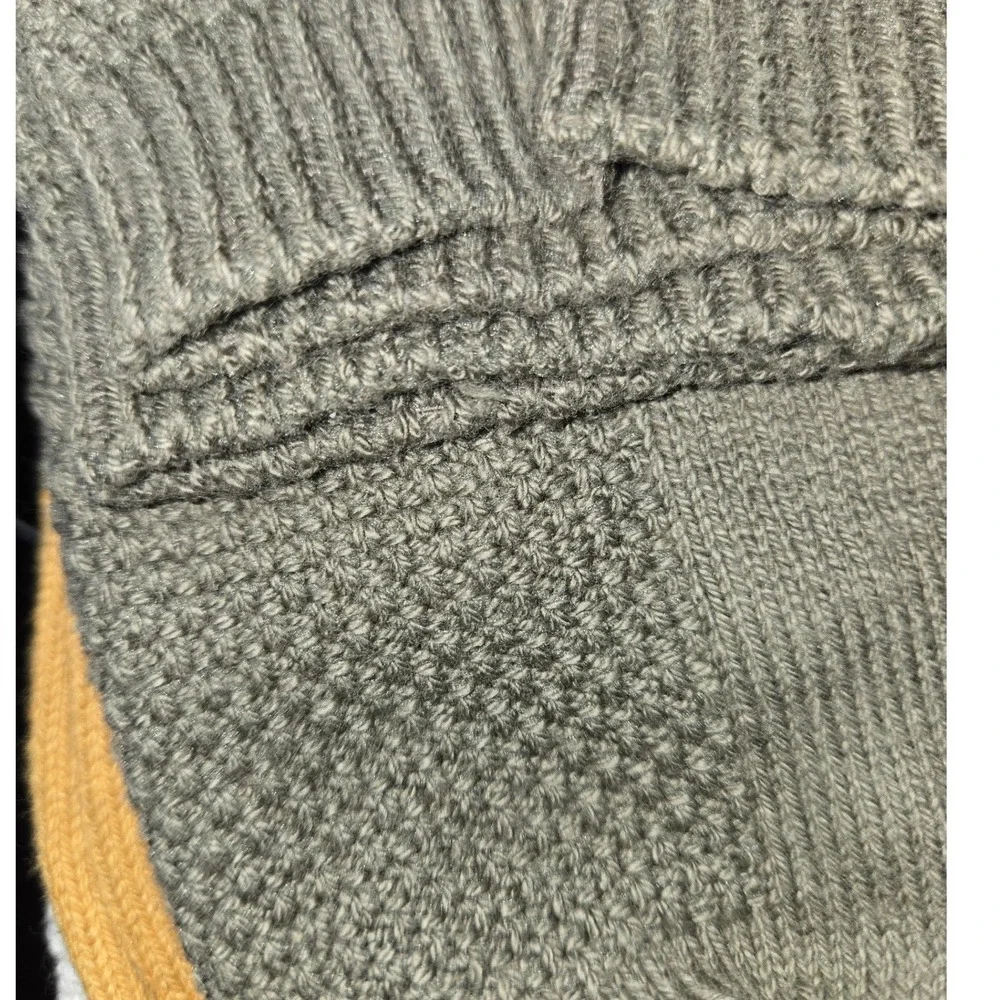 Auden Womens Textured Stitch Ankle Socks 3pk Ivory Gold Olive Shoe Size 4-10